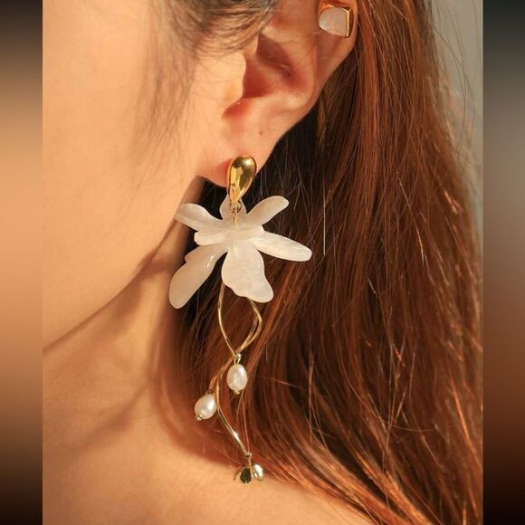 Bohemian drop earrings N215 - Picture 1 of 4